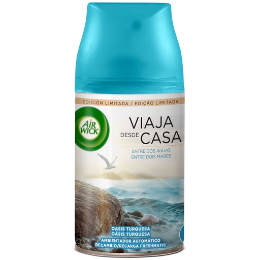 [110153C] AIR WICK AMB.FRESH MATIC RECAMBIO OASIS TURQUESA            