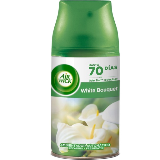 [110154C] AIR WICK AMB.FRESH MATIC RECAMBIO WHITE BOUQUET