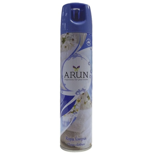 [P4179] ARUN AMBIENTADOR SPRAY 300ML.ROPA LIMPIA