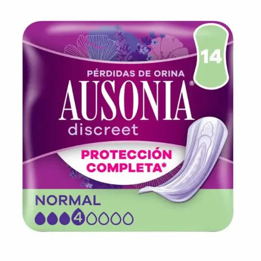 [P2017] AUSONIA DISCREET COMPRESAS INCONTINENCIA NORMAL 14 UD