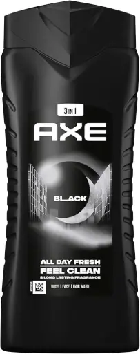 [110306] AXE GEL 400ML.BLACK 12H.REFRESHING FRAGANCE                 