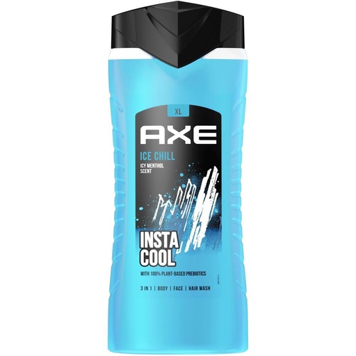 [P6113] AXE GEL 400ML.ICE CHILL INSTA COOL