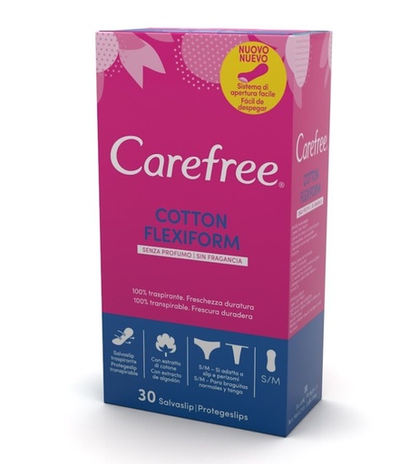 [110352] CAREFREE PROTEGE SLIP 30UD.COTTON FLEXIFORM                 