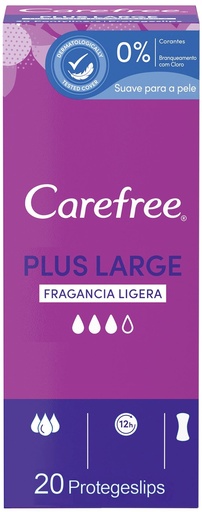 [110360] CAREFREE PROTEGE SLIP MAXI 20UD.LARGO 