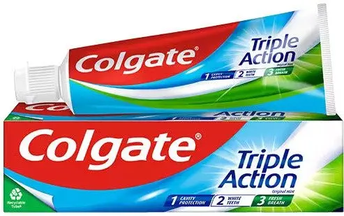 [110400] COLGATE DENT. 75ML BASICA TRIPLE ACCION MENTA INTENSA ( NUEV