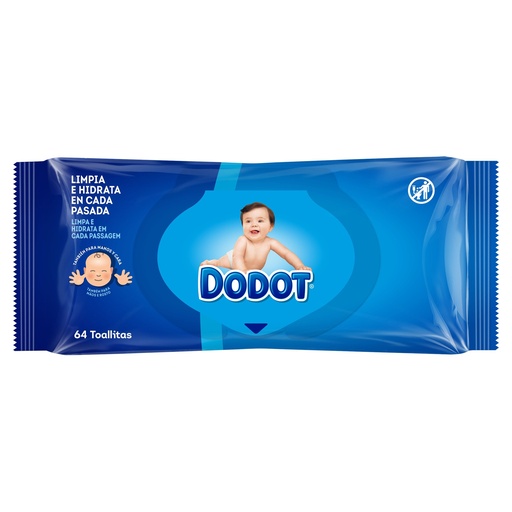 [110471C] DODOT TOALL.DERMO ACTIVE 64UD.RECAMBIO