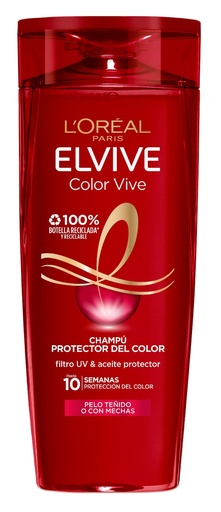 [P2070] ELVIVE CHAMPU 380ML.COLOR VIVE