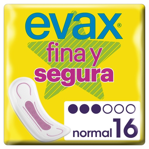 [110576] EVAX FINA Y SEGURA COMPRESAS 16UD.NORMAL                    