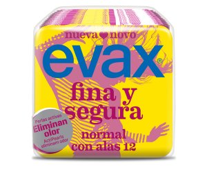 [110577] EVAX FINA Y SEGURA COMPRESAS ALAS NORMAL 12UD.NUEVO         