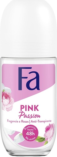 [110593] FA DESOD.ROLL-ON 50 ML. PINK PASSION (CRISTAL)              