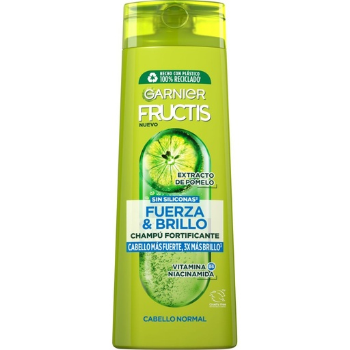 [110622C] FRUCTIS CHAMPU 380ML. FUERZA Y BRILLO (NORMAL)