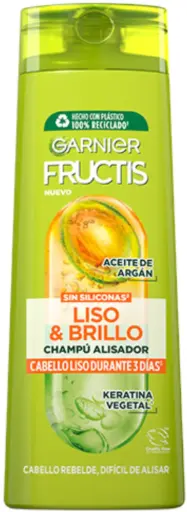[110624C] FRUCTIS CHAMPU 380ML. LISO&BRILLO