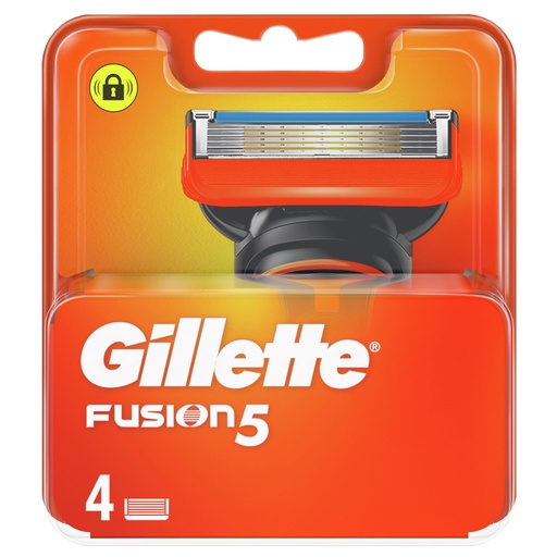 [110694] GILLETTE FUSION 5 CARGADOR  MANUAL 4UD (NUEVO) V-3