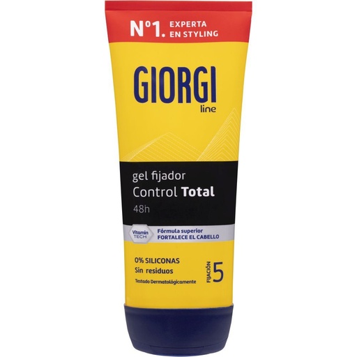 [P4075] GIORGI GEL FIJADOR 170 ML CONTROL TOTAL 48HR. (FIJ.5)