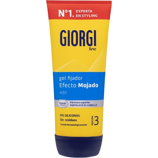 [P4076] GIORGI GEL FIJADOR 170 ML EFECO MOJADO 48HR (FIJ.3)