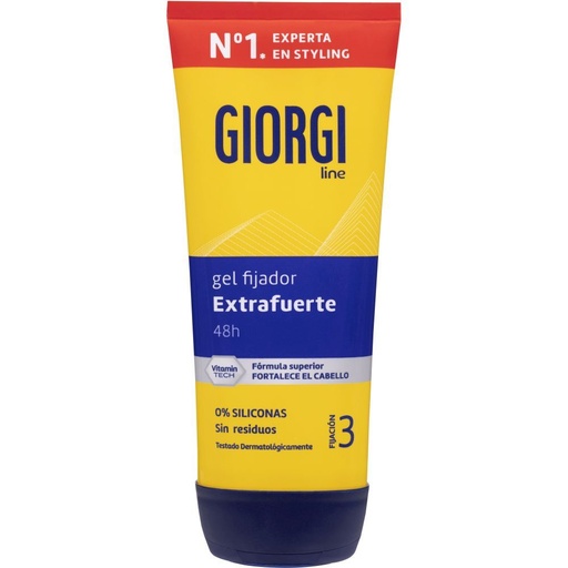 [P2074] GIORGI GEL FIJADOR 170 ML EXTRA FUERTE 48HR. (FIJ.3)