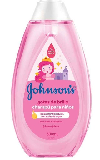 [110889] JOHNSON'S CHAMPU 500 ML GOTAS DE BRILLO (NUEVO)