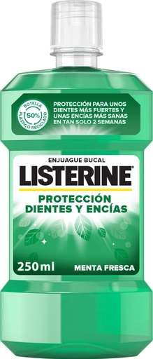 [110961] LISTERINE ENJUAGUE 250ML.DIENTES Y ENCIAS