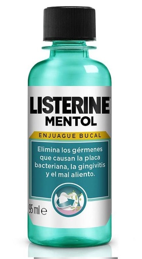 [110977] LISTERINE ENJUAGUE MINI 95ML MENTOL                         