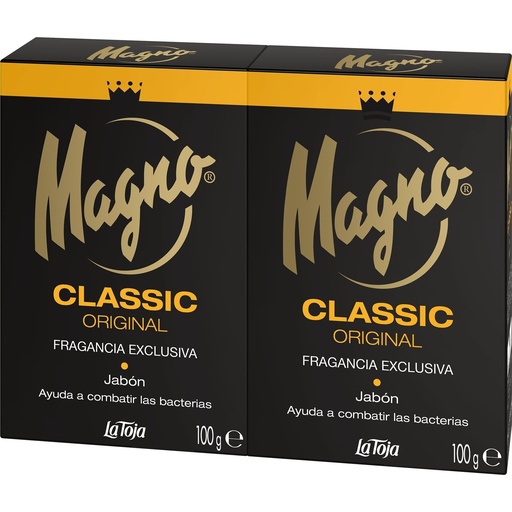 [111031] MAGNO JABON 100GR LOTE 2 PASTILLAS CLASSICO