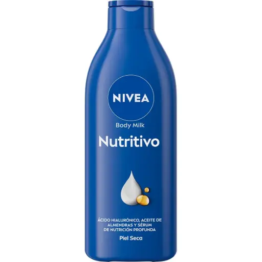 [111079] NIVEA BODY MILK 400ML.NUTRITIVA AZUL PIEL SECA-MUY SECA