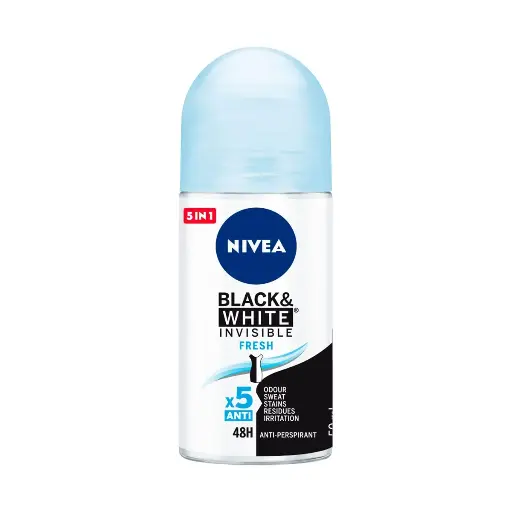[111102] NIVEA DESOD ROLL-ON 50ML.WOMAN INVISIBLE FRESH