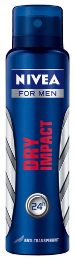 [P4047] NIVEA DESOD SPRAY 200ML.MEN AZUL DRY IMPACT