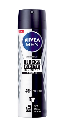 [111108] NIVEA DESOD SPRAY 200ML.MEN INVISIBLE