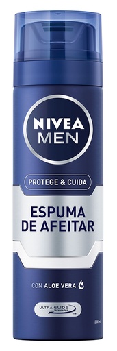 [P8032C] NIVEA ESPUMA AFEITAR 200ML.AZUL                             