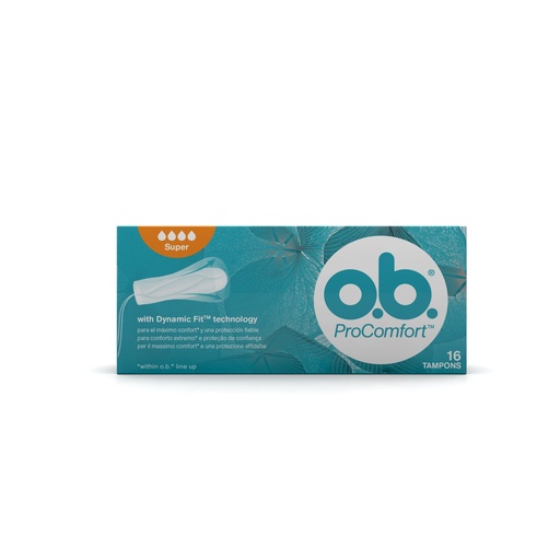 [P4033] O.B.TAMPONES 16 UD. PRO CONFORT SUPER