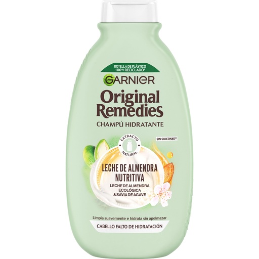 [111219] ORIGINAL REMEDIES CHAMPU 300ML.LECHE DE ALMENDRA NUTRITIVA  