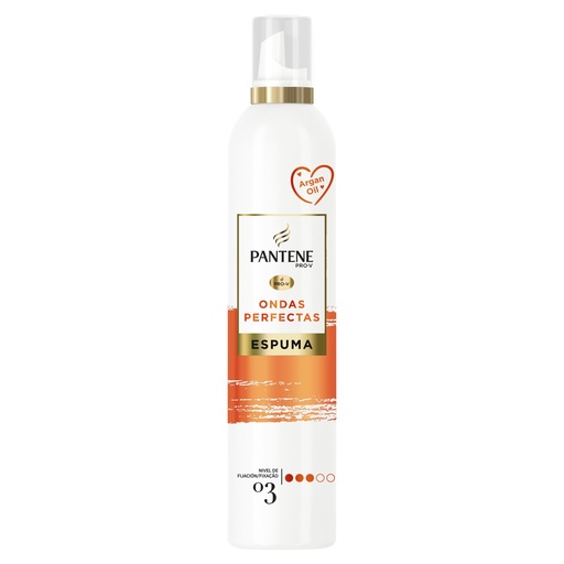 [111281] PANTENE ESPUMA FIJACION 3 ONDAS PERFECTAS 200ML.