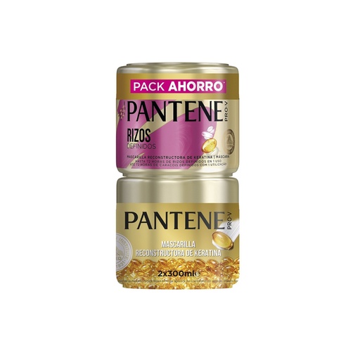 [P2067] PANTENE MASCARILLA 300ML RIZOS DEFINIDOS DUPLO PACK AH(NUEVO