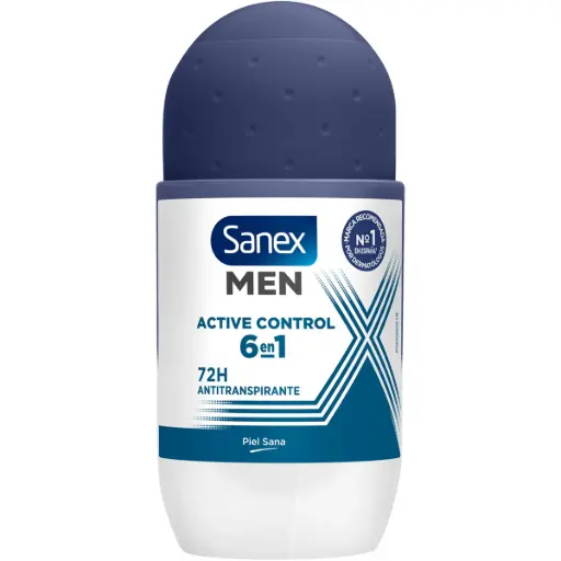 [111375] SANEX DESOD.ROLL-ON 50 FOR MEN ACTIVE CONTROL (NUEVO)