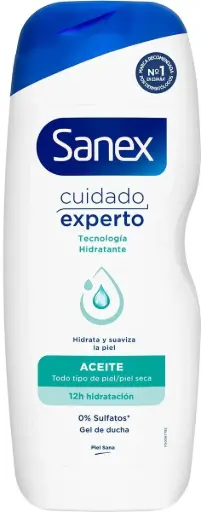 [P4071C] SANEX GEL 600 ML CUIDADO EXPERTO ACEITE TODO TIPO PIEL-SECA