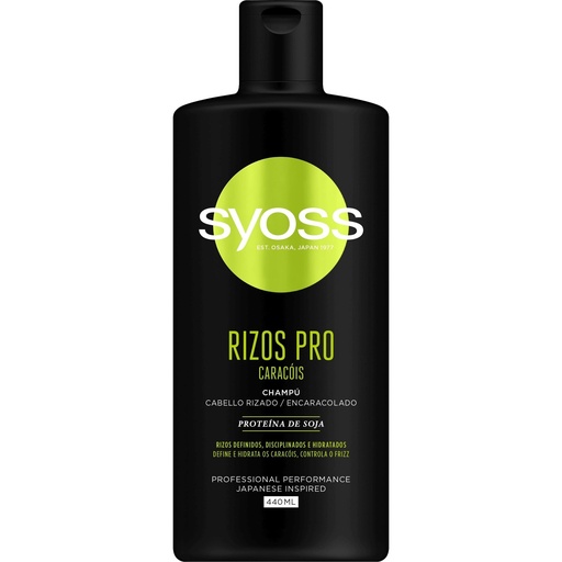 [P2038] SYOSS CHAMPU 440ML.RIZOS PRO CABELLO RIZADO                 