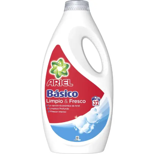 [111645] ARIEL BASICO DETERG.LIQ.30 D.AUTOM.CONCENTRADO 