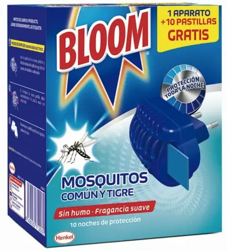 [111659C] BLOOM ELECT.MOSQUITO APARATO +10 PASTILLAS