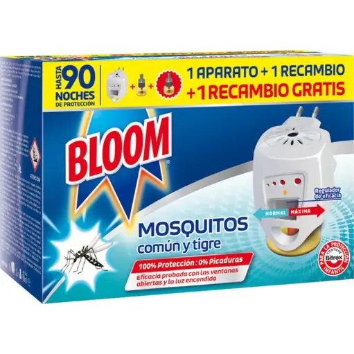 [111660C] BLOOM ELECT.MOSQUITO APARATO+REC+REC.GRATIS                 