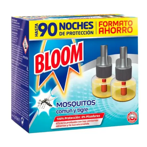 [111663] BLOOM ELECT.MOSQUITO RECAMBIO 45+45 NOCHES DUPLO PREC.ESP