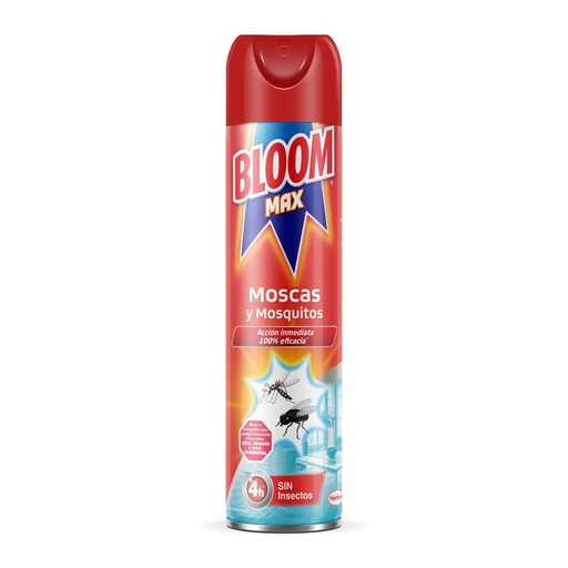 [111664] BLOOM INSECT.400ML.MAX TRIPLE(MOSCAS Y MOSQUITOS TIGRE)     