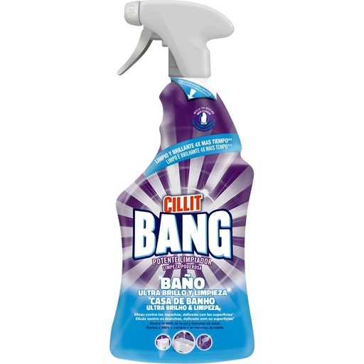 [111707C] CILLIT BANG 750ML.PISTOLA LIMP.BAÑO CAL ULTRA BRILLO        