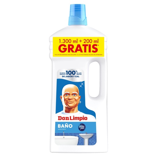 [111780C] DON LIMPIO 1300ML.+200ML.GRATIS BAÑO L-9