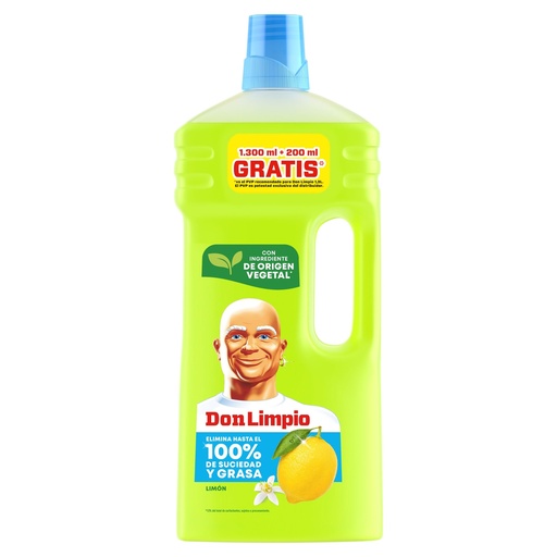 [111781C] DON LIMPIO 1300ML.+200ML.GRATIS LIMON                       