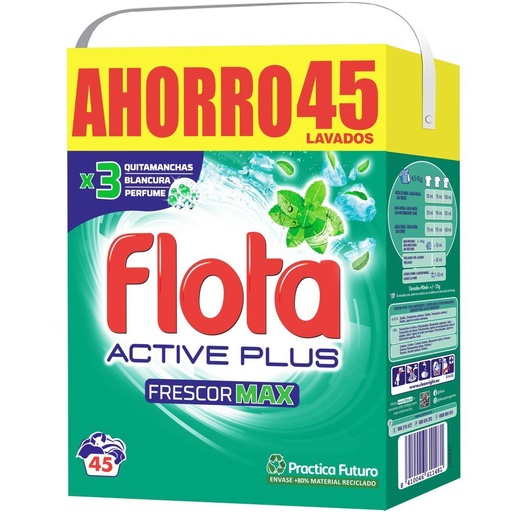 [111870] FLOTA MALETA 45CAC. ACTIVE PLUS (2,48KG.)COLONIA            