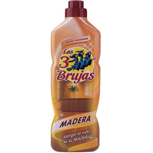 [111929] LAS 3 BRUJAS LIMP.MADERA CONCENTRADO 1 L.                   