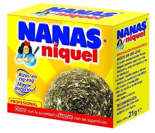 [111980] NANAS ESTROPAJOS 21 GR. NORMAL