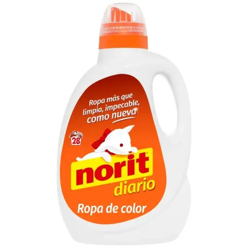 [112003] NORIT DETERGENTE 1500ML.(28D) DIARIO ROPA COLOR
