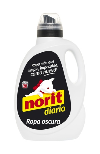 [112004] NORIT DETERGENTE 1500ML.(28D) DIARIO ROPA OSCURA