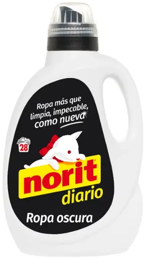 [112004C] NORIT DETERGENTE 1500ML.(28D) DIARIO ROPA OSCURA